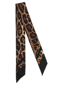 Dolce &amp; Gabbana Animal Bandeau Brown