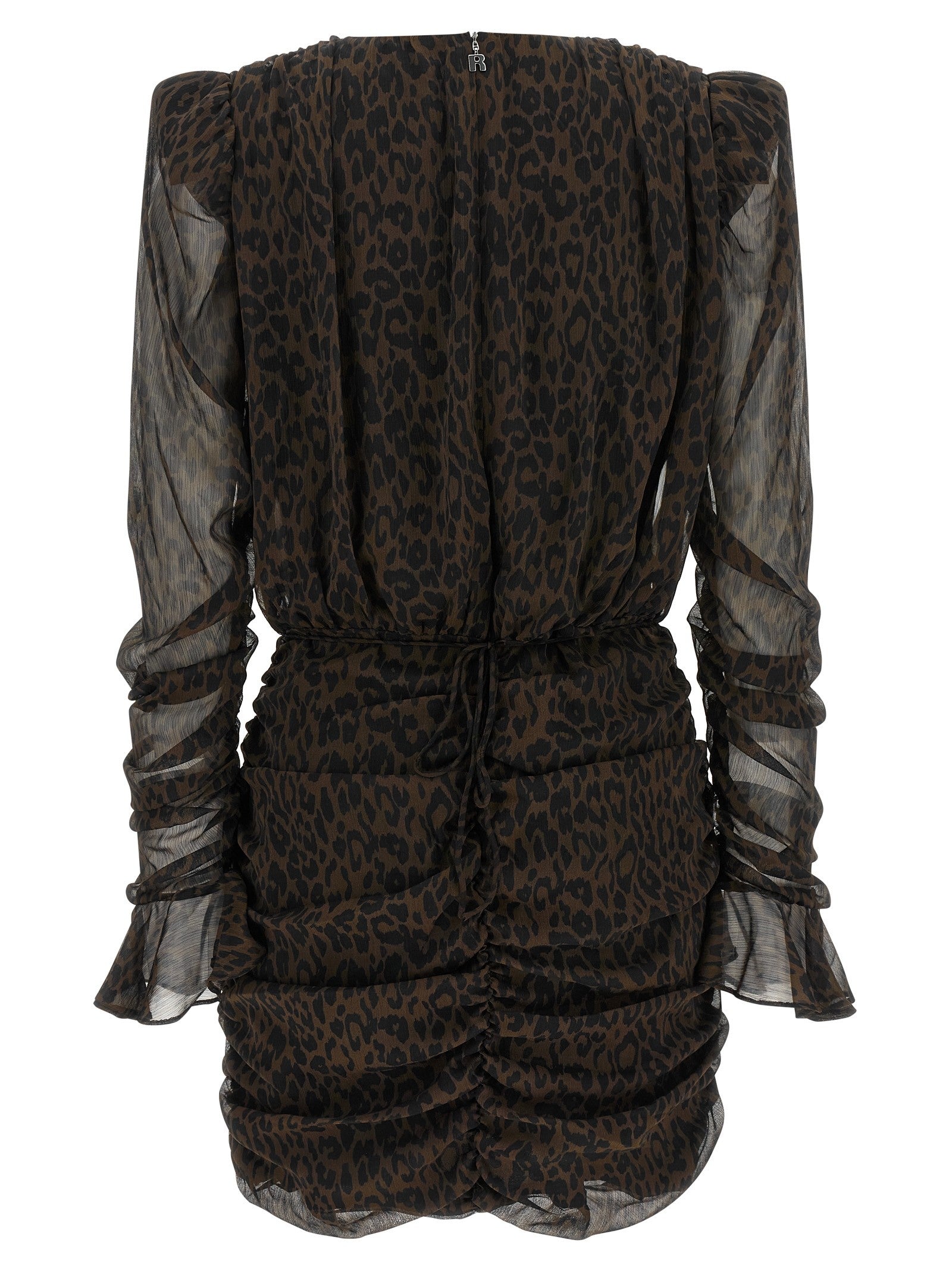ROTATE Birger Christensen Animal Dress Brown