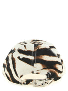 Ganni Animal Print Cap Gold, view 3