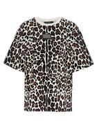 Dolce &amp; Gabbana Animal Print Plaque Shirt Gold