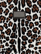 Dolce &amp; Gabbana Animal Print Plaque Shirt Gold, view 4