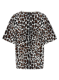 Dolce &amp; Gabbana Animal Print Plaque Shirt Gold