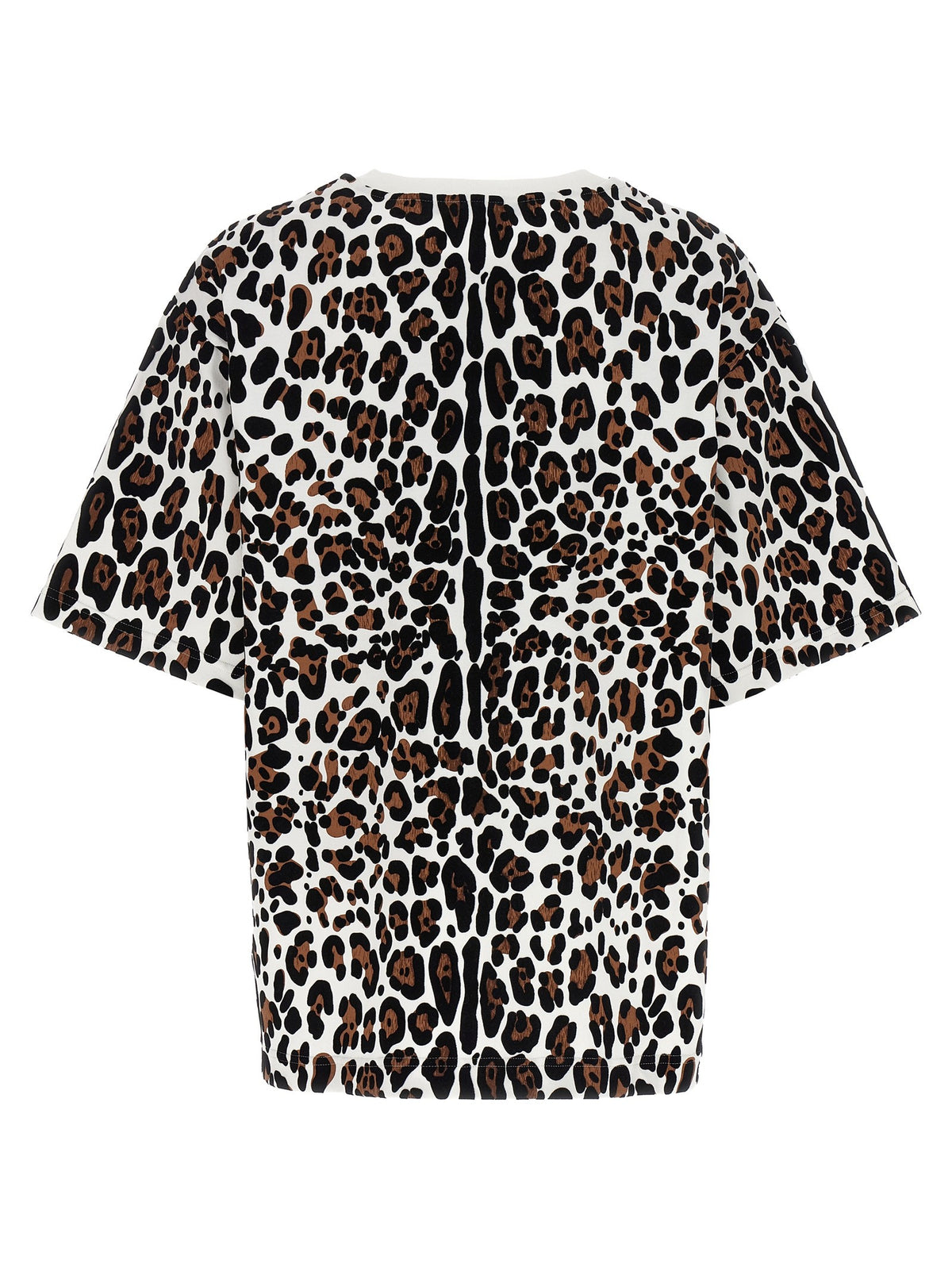 Dolce &amp; Gabbana Animal Print Plaque Shirt Gold, view 2
