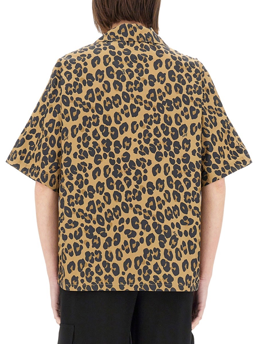 Aspesi Women's Animal Print Shirt Pattern Aspesi
