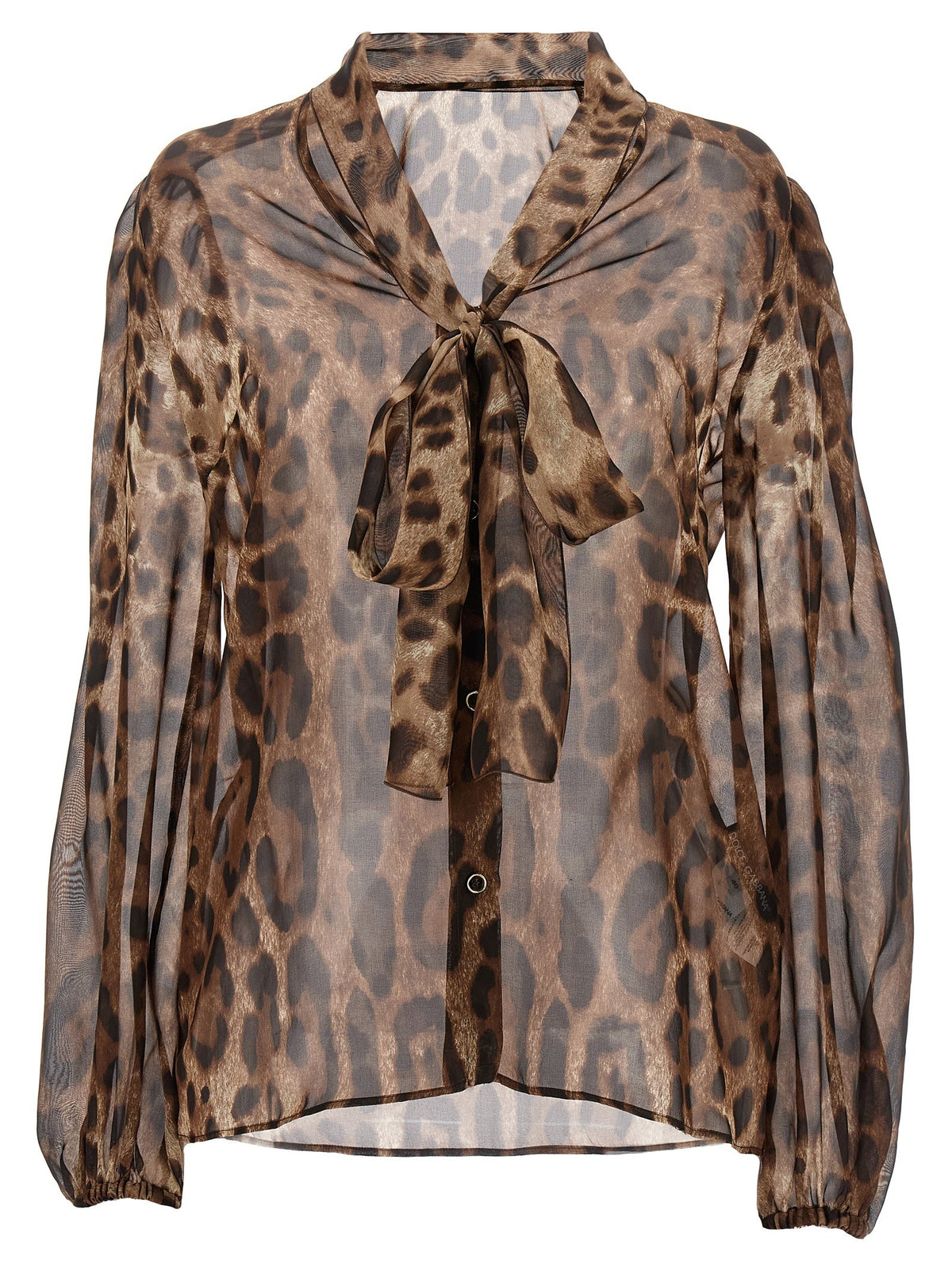 Dolce &amp; Gabbana Animal Shirt Gold