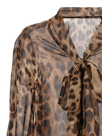 Dolce &amp; Gabbana Animal Shirt Gold
