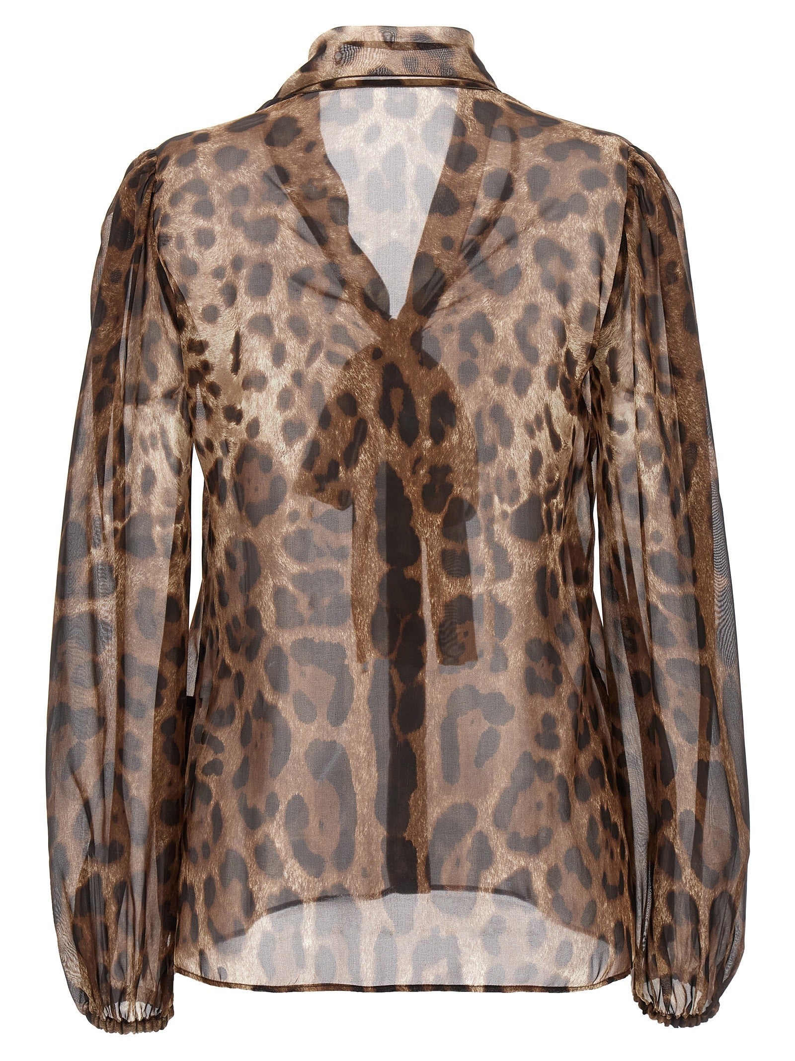 Dolce &amp; Gabbana Animal Shirt Gold