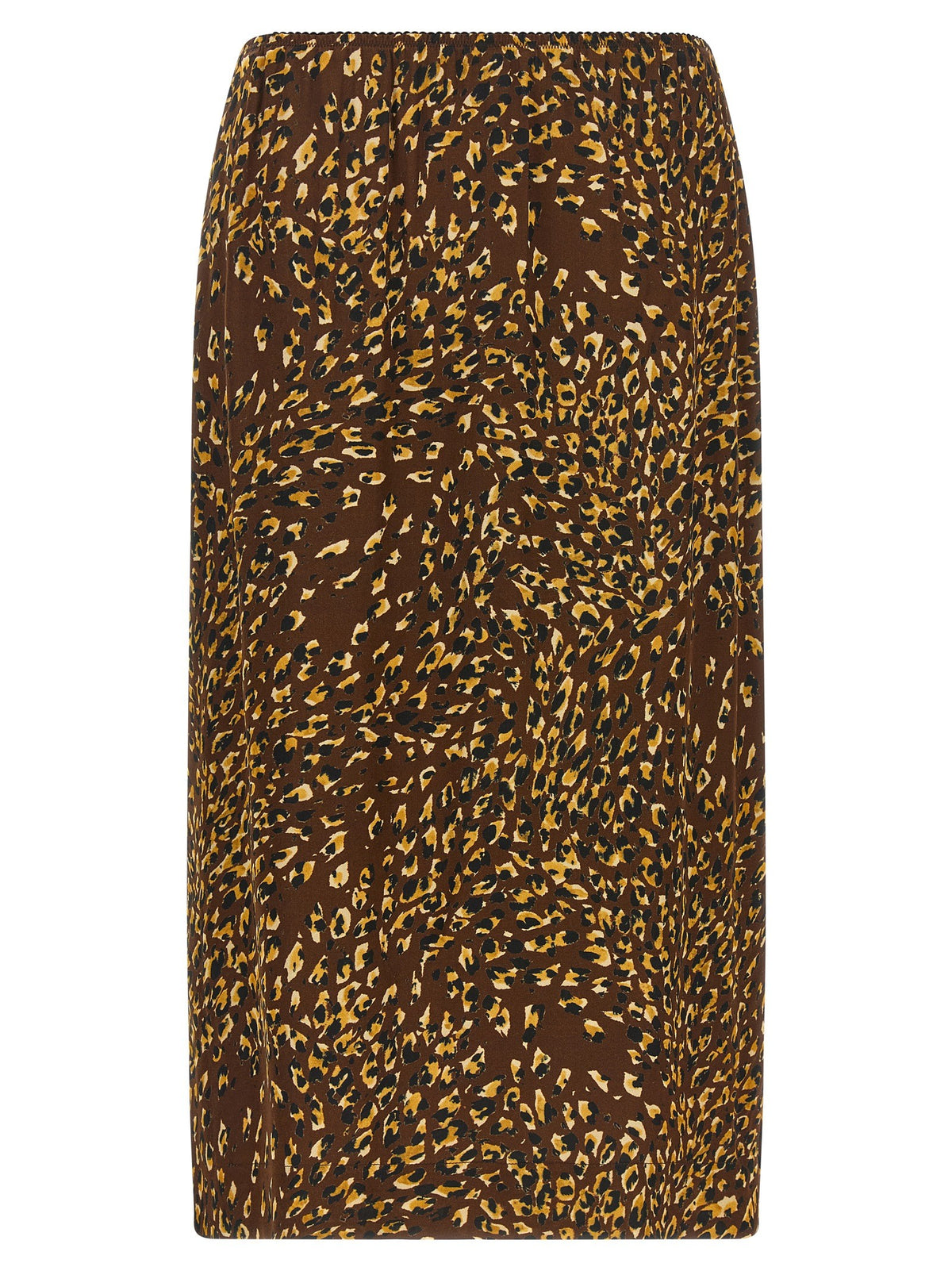 TWINSET Animal Skirt Brown