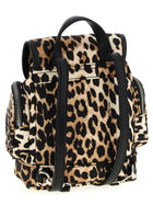 Ganni Animalier Bucky Backpack Brown, view 2