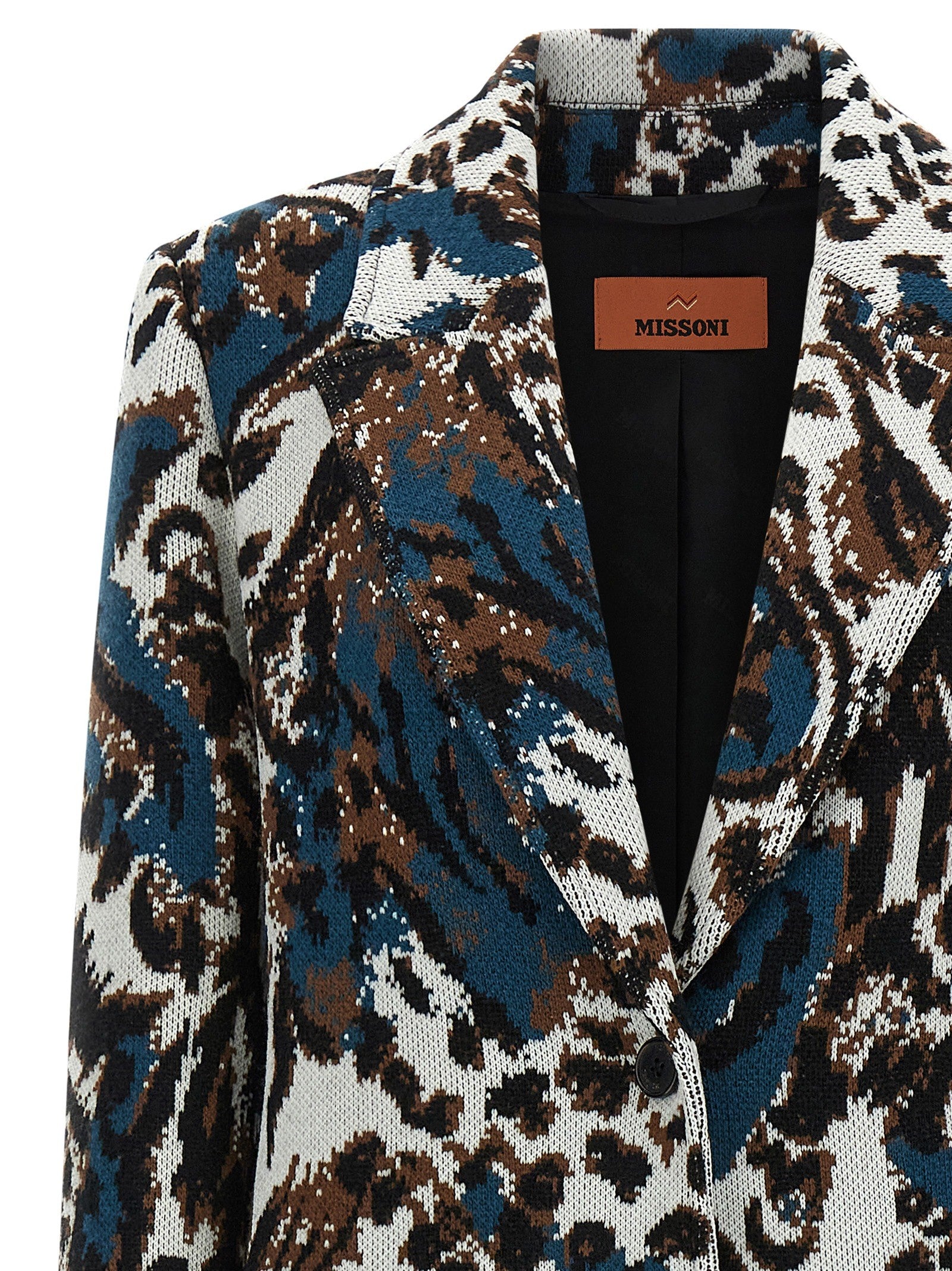 Missoni Animalier Coat Gold