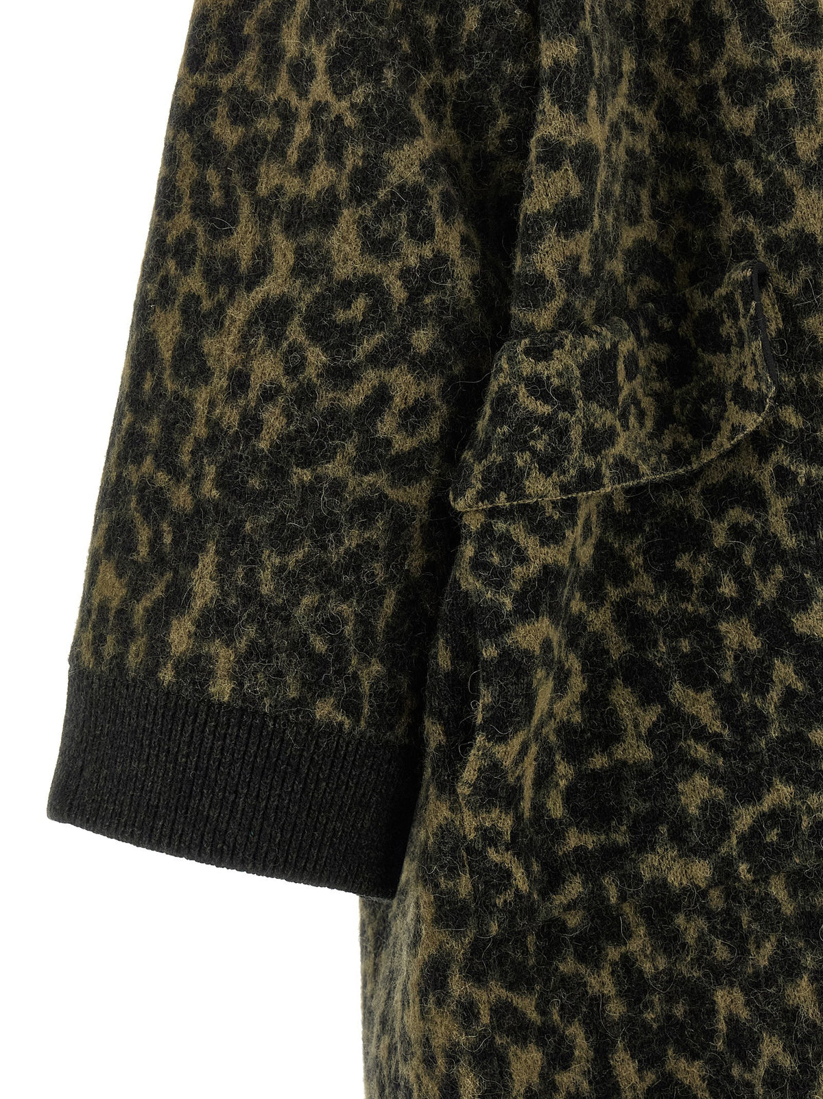 Nude Lucy Animalier Coat Green, view 4