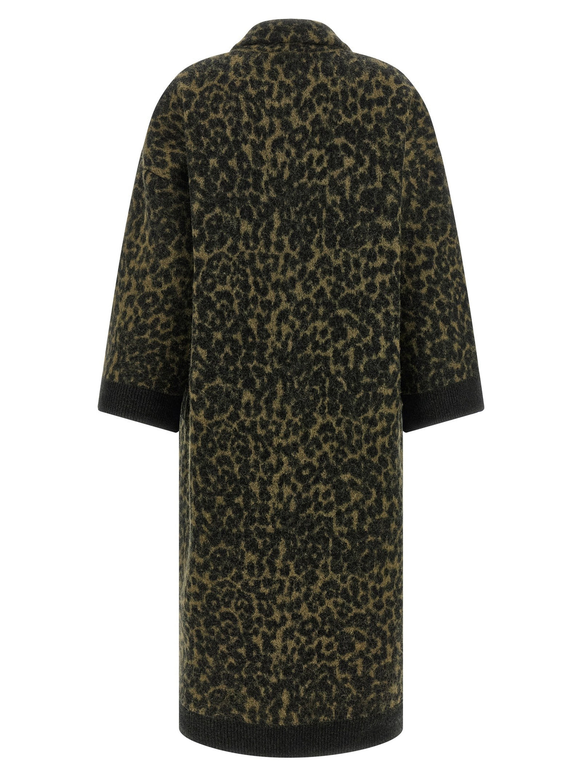 Nude Lucy Animalier Coat Green