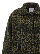 Nude Lucy Animalier Coat Green, view 3