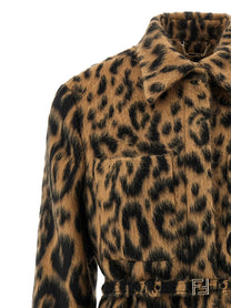 Fendi Animalier Jacket Beige