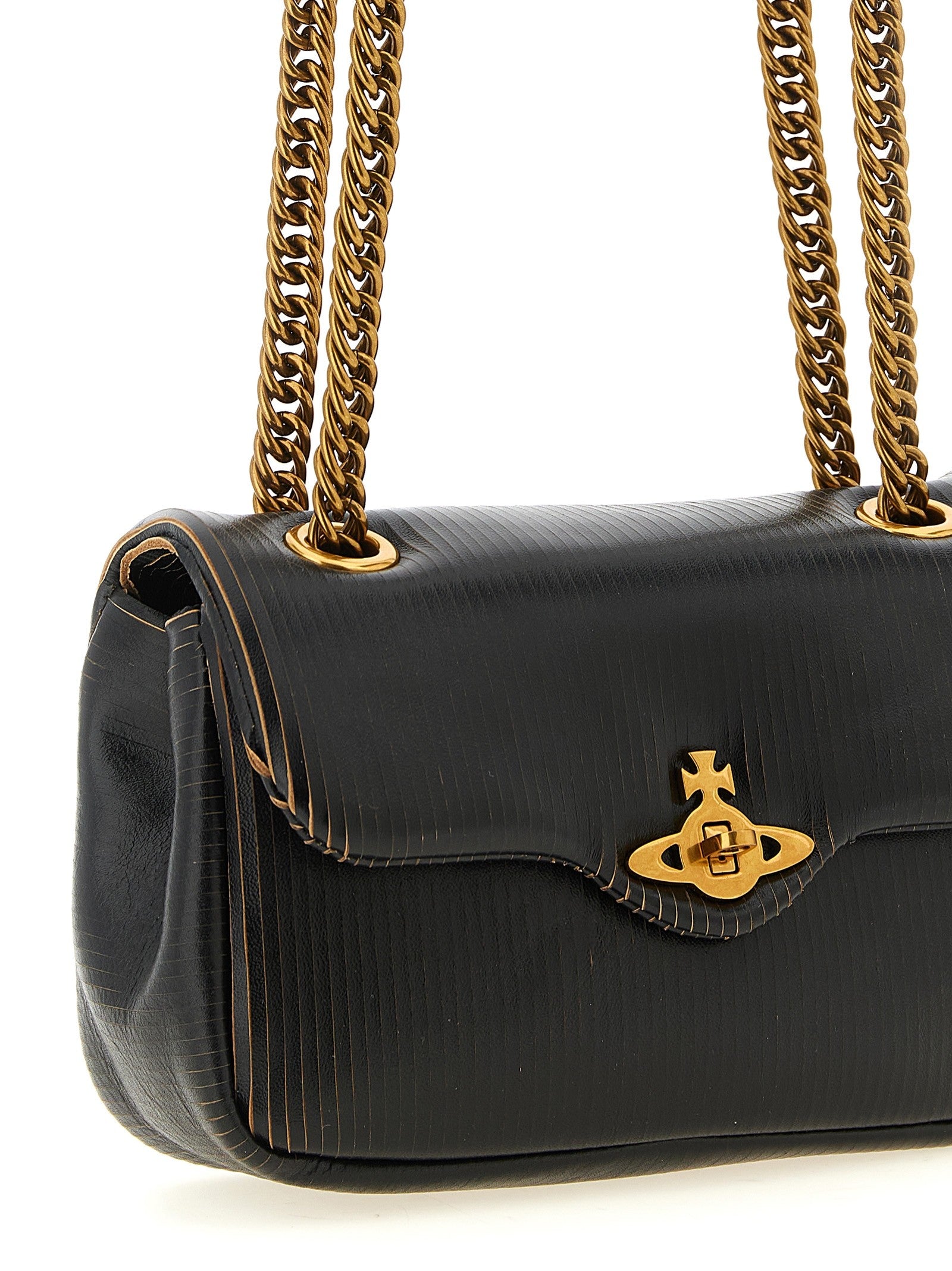 Vivienne Westwood Anita Small Shoulder Bag Black