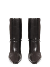Saint Laurent Women's Ankle Boot Niki Brown