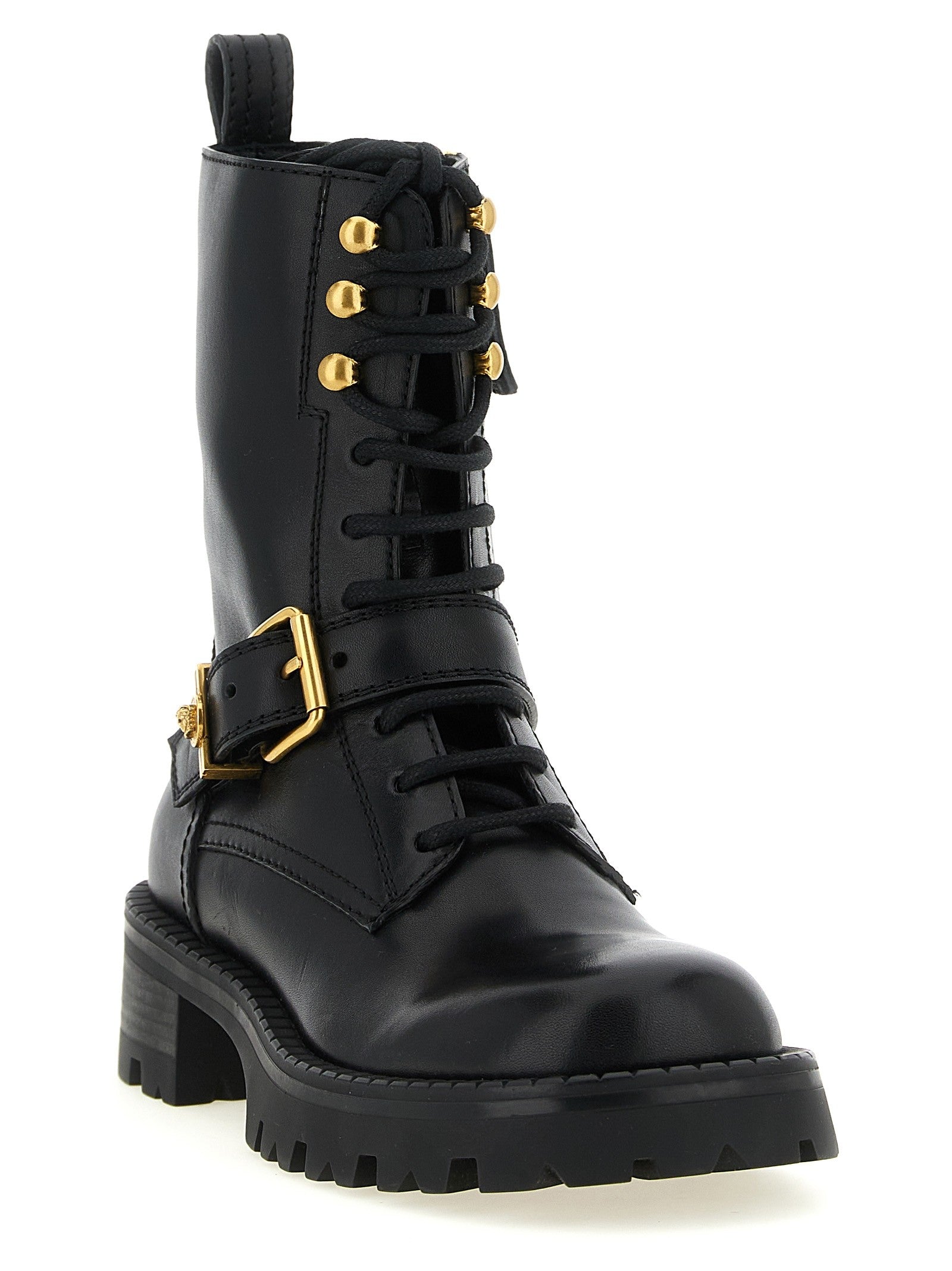 Versace Ankle Boots Black