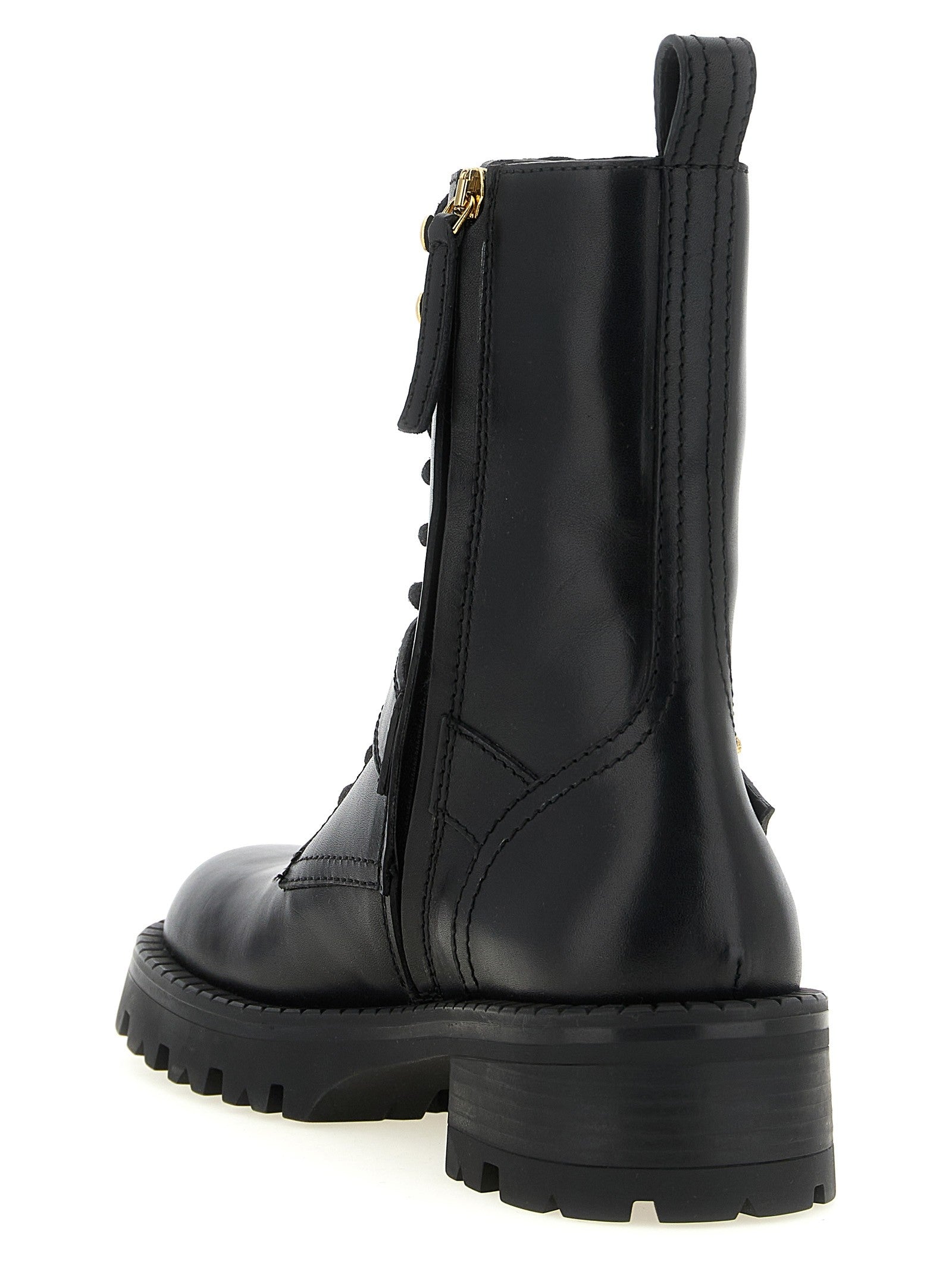 Versace Ankle Boots Black