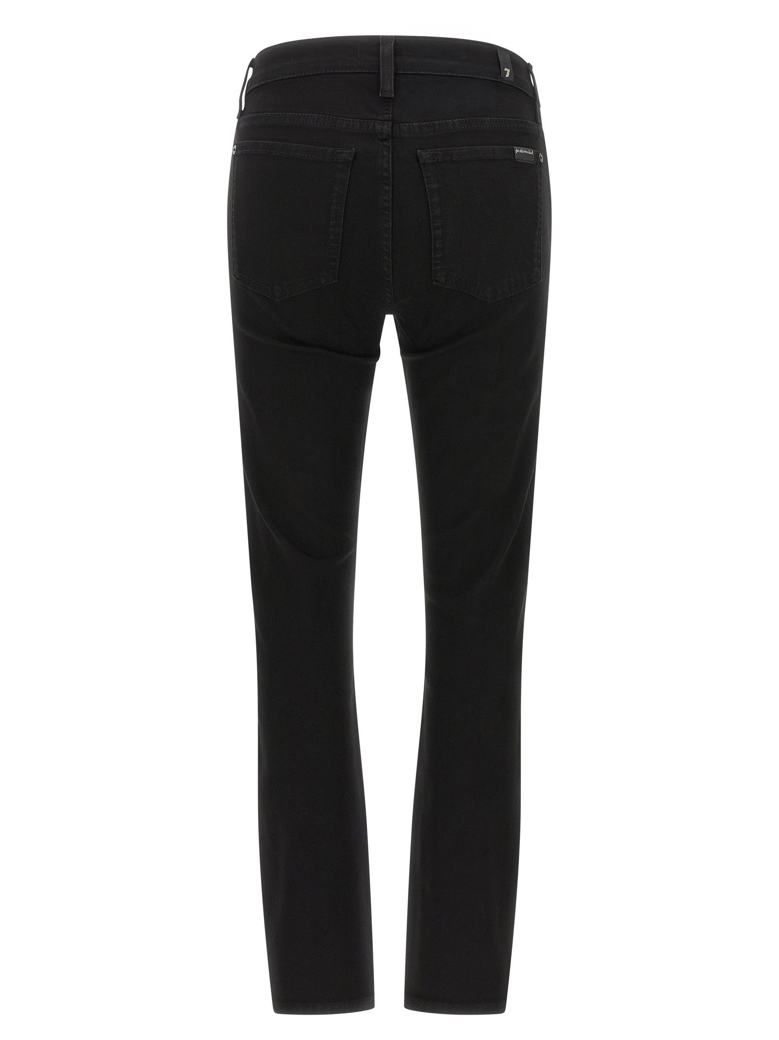 7 For All Mankind Ankle Skinny Jeans Black
