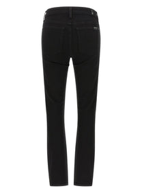 7 For All Mankind Ankle Skinny Jeans Black
