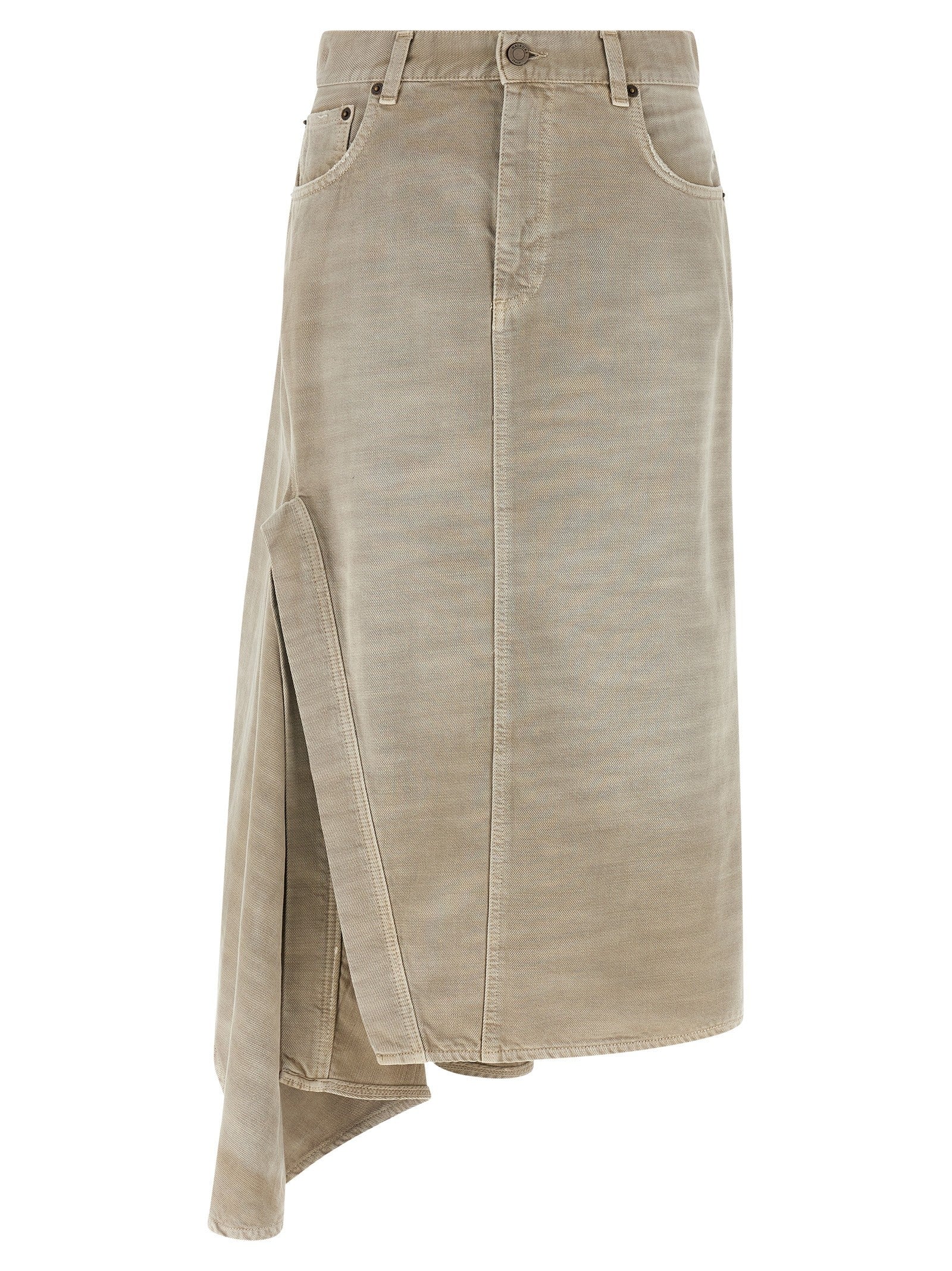 Haikure Ann Bull Skirt Grey