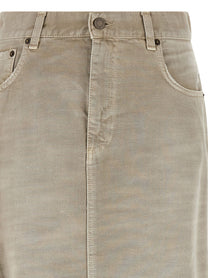 Haikure Ann Bull Skirt Grey