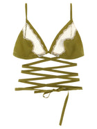 Maison Jejia Anna Bra Green