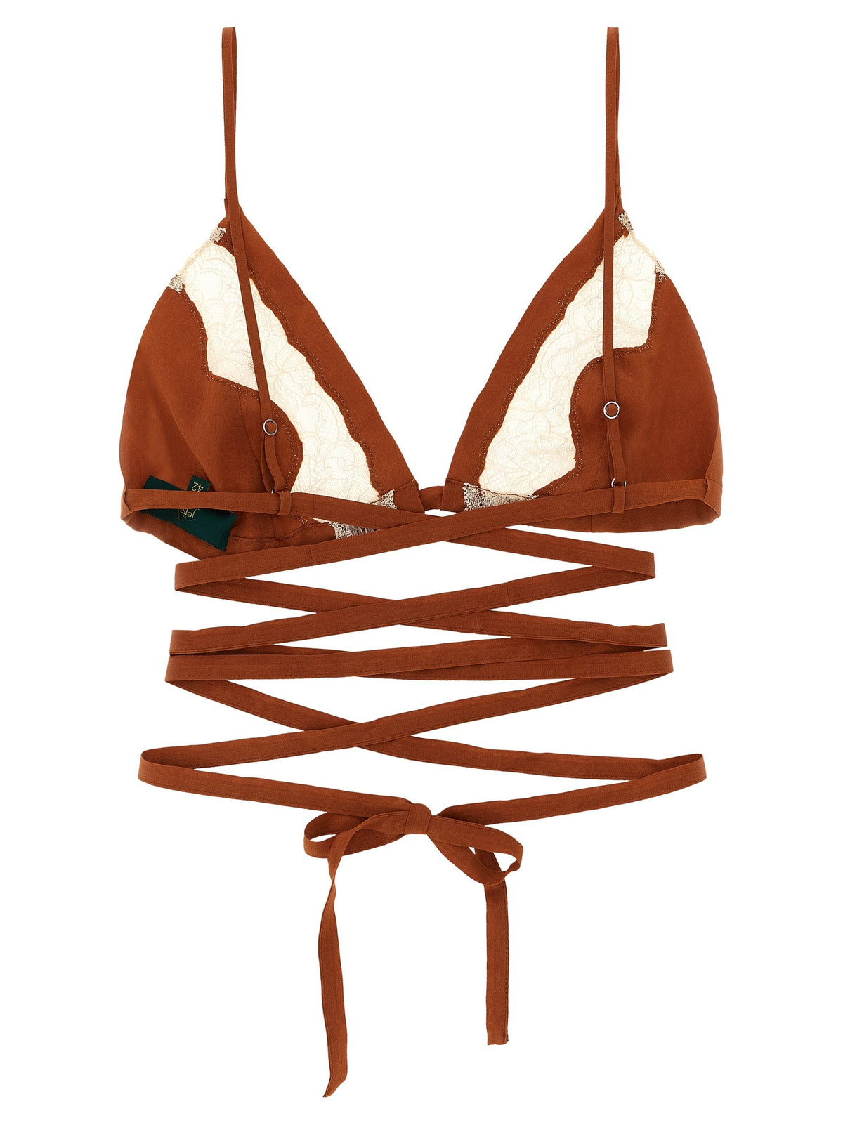 Maison Jejia Anna Bra Brown