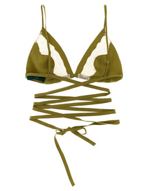 Maison Jejia Anna Bra Green