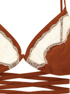 Maison Jejia Anna Bra Brown