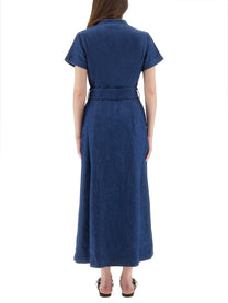 A.P.C Women's Annelie Dress Blue