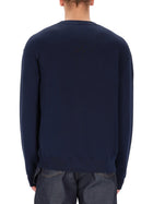 JW Anderson Men's Anonymous Trade Sweatshirt Blue, view 5