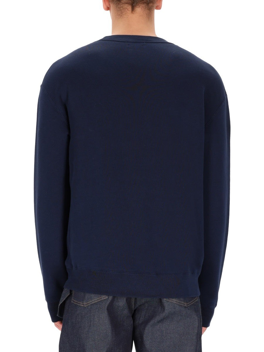 JW Anderson Men's Anonymous Trade Sweatshirt Blue