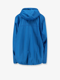 Loewe Men's Anorak Technical Fabric Windbreaker Blue