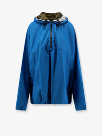 Loewe Men's Anorak Technical Fabric Windbreaker Blue