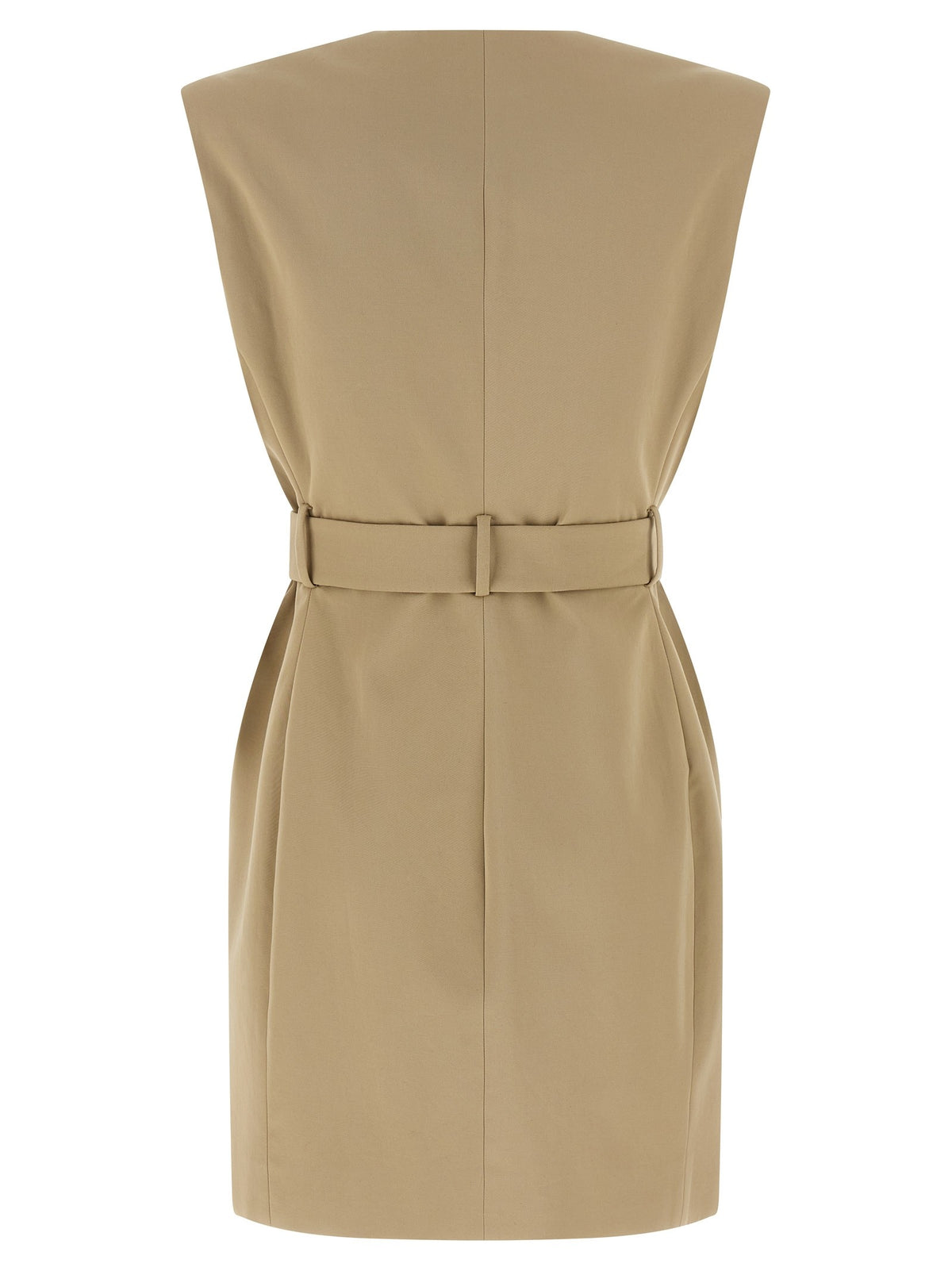 Balmain Anthem Dress Beige, view 2