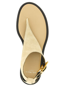 Balmain Anthem Sandals Beige
