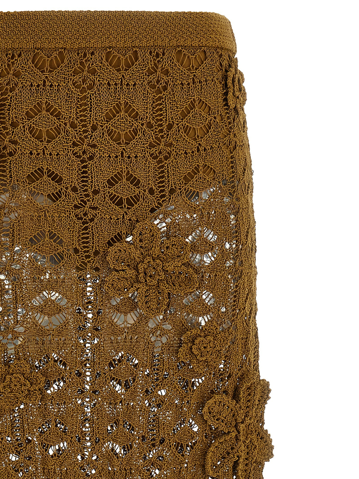 Pinko Anthemis Skirt Brown, view 3