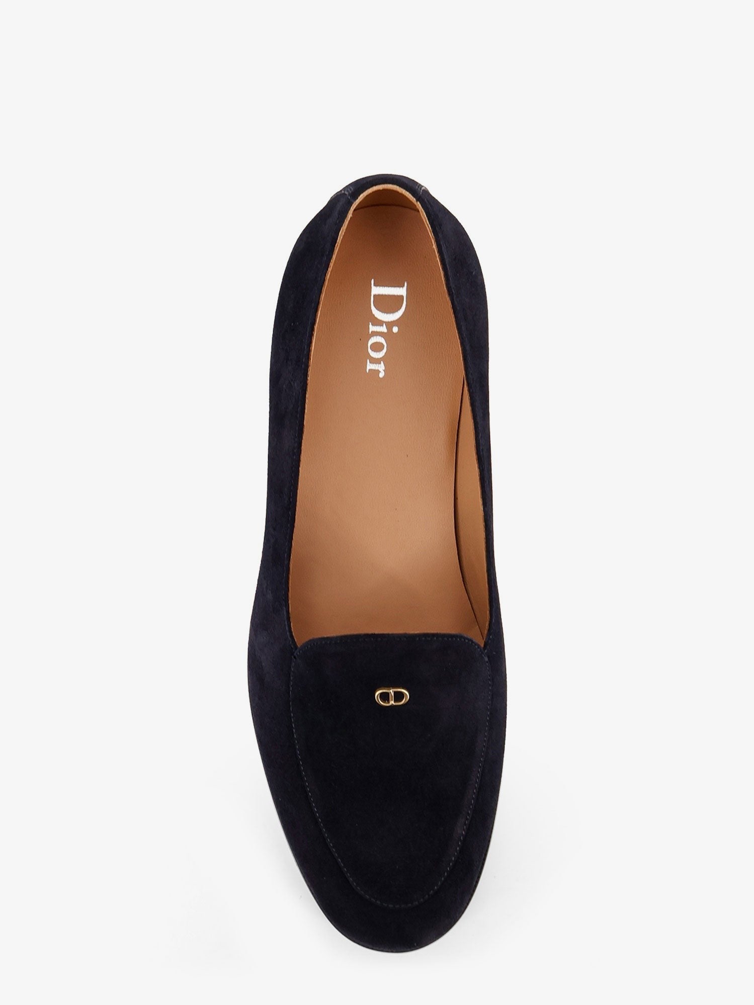 Dior Men's Antibes Suede Loafers Blue