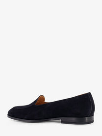 Dior Men's Antibes Suede Loafers Blue