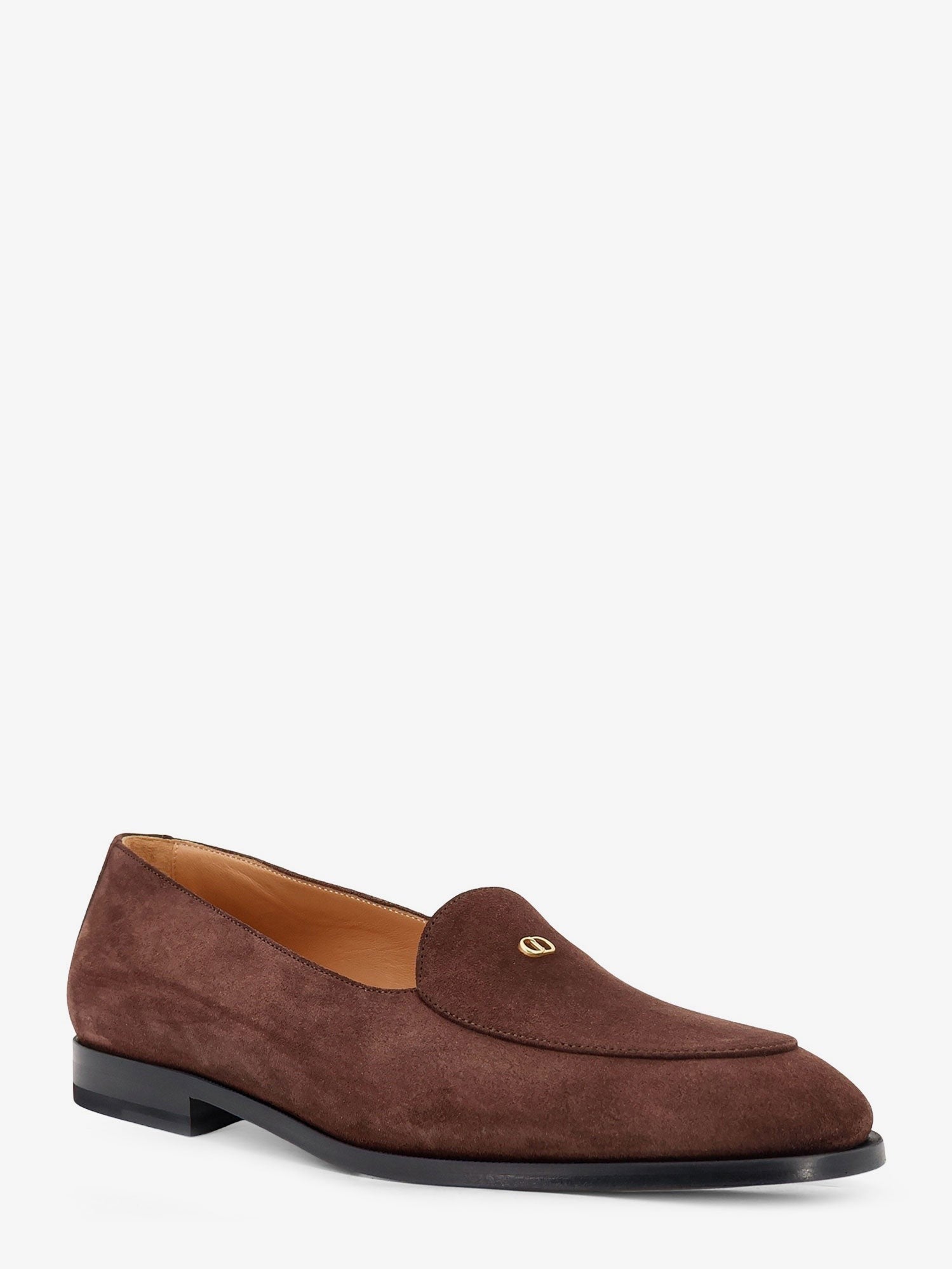 Dior Men's Antibes Suede Loafers Brown