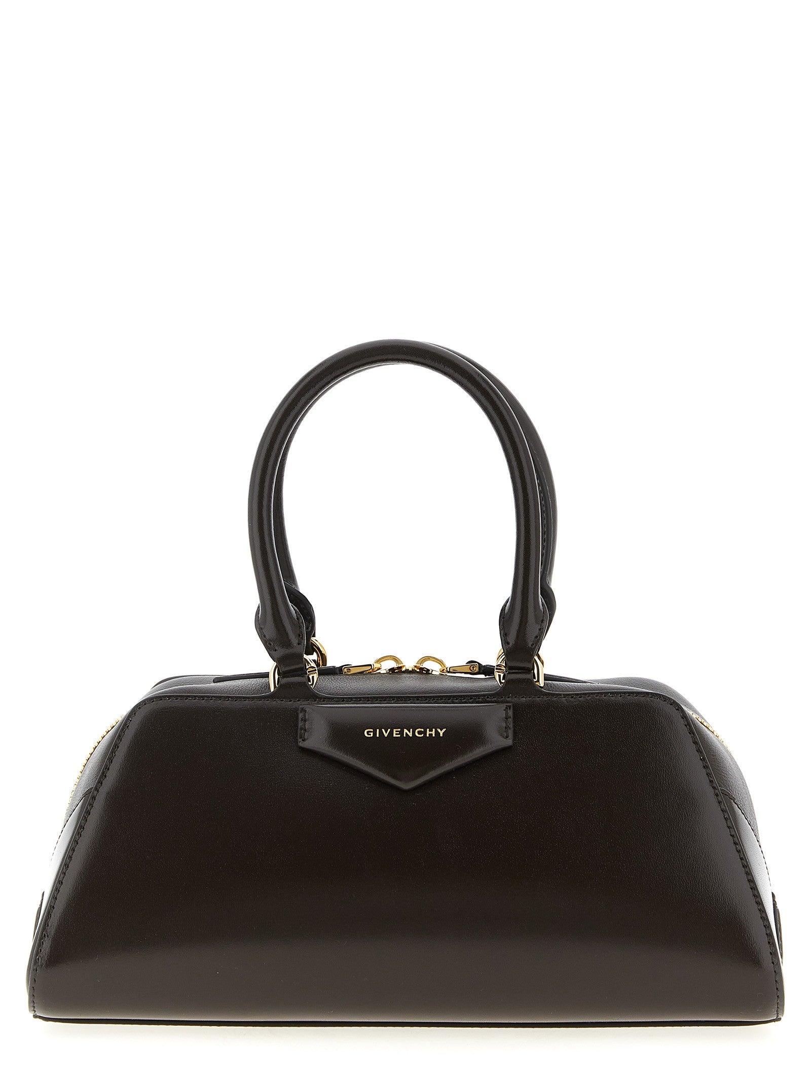 Givenchy Antigona East West Small Handbag Brown
