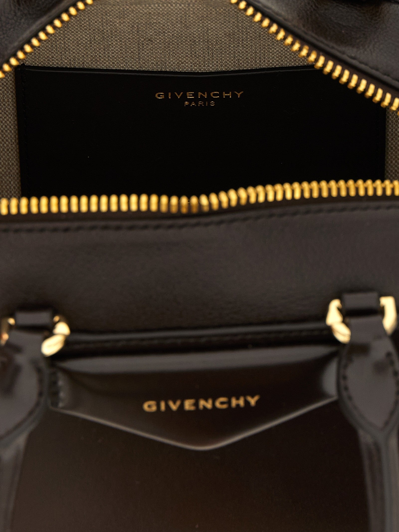 Givenchy Antigona East West Small Handbag Brown