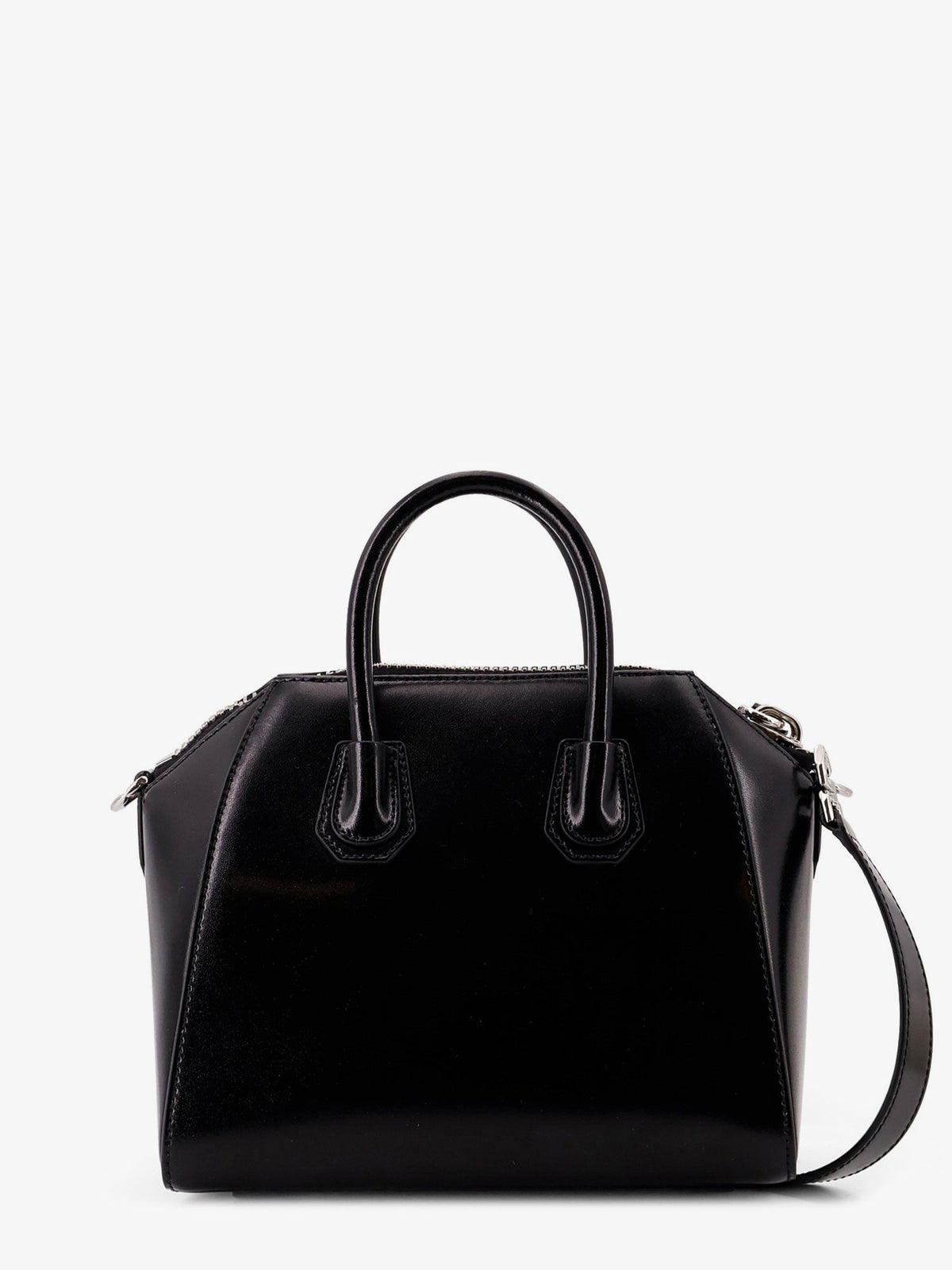 Givenchy Women's Antigona Mini Leather Crossbody Bag Black, view 3