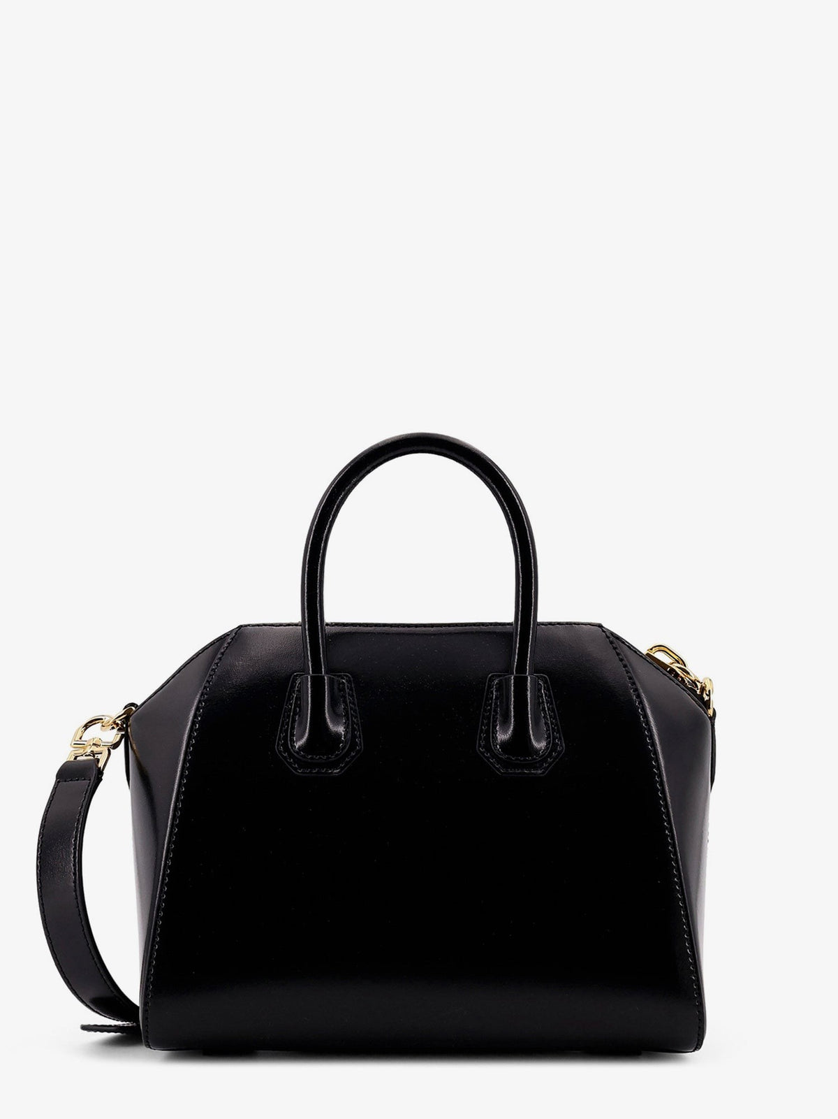 Givenchy Women's Antigona Mini Leather Crossbody Bag Black, view 3