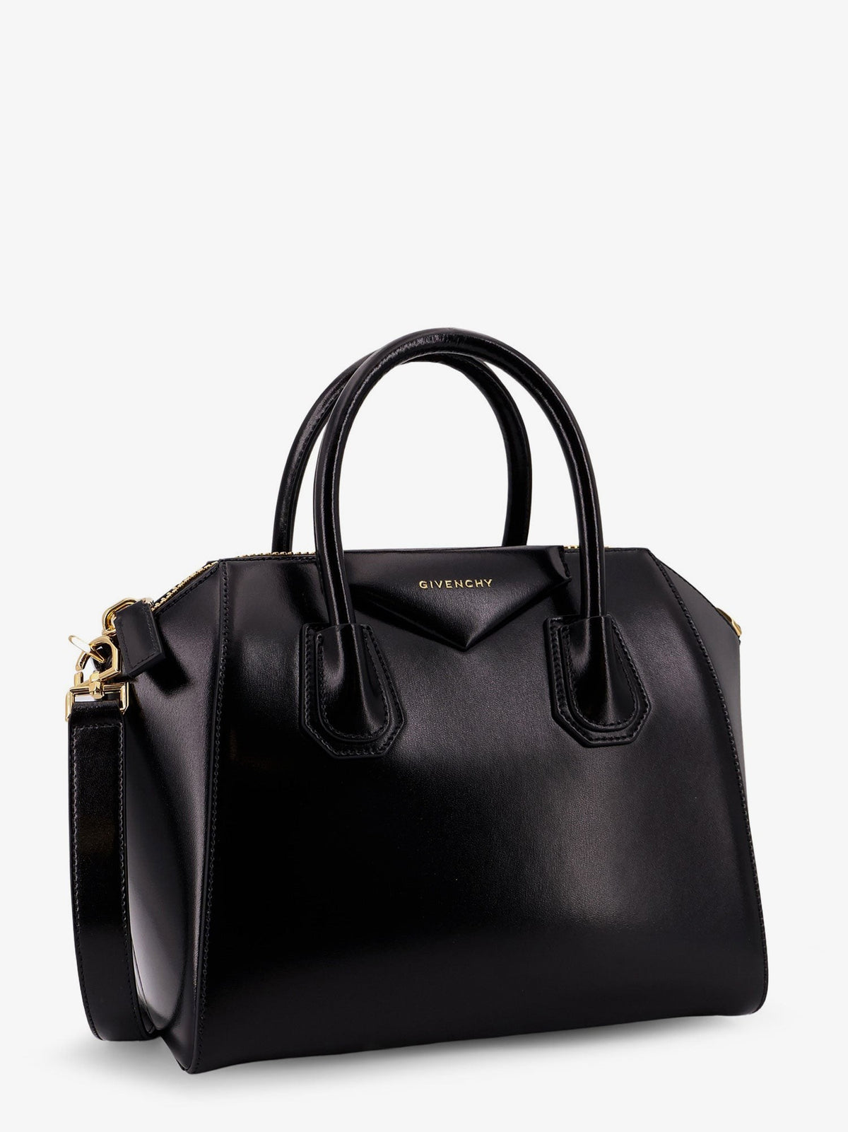 Givenchy Women's Antigona Small Leather Crossbody Bag Black, view 4