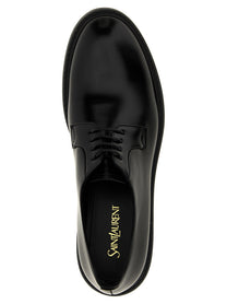 Saint Laurent Antoine Lace up Shoes Black