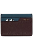 Anya Hindmarch Women's Peeping Eyes Card Holder Brown