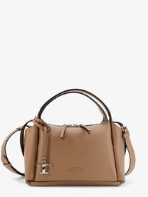 Tod's Women's Apa Leather Crossbody Bag Beige