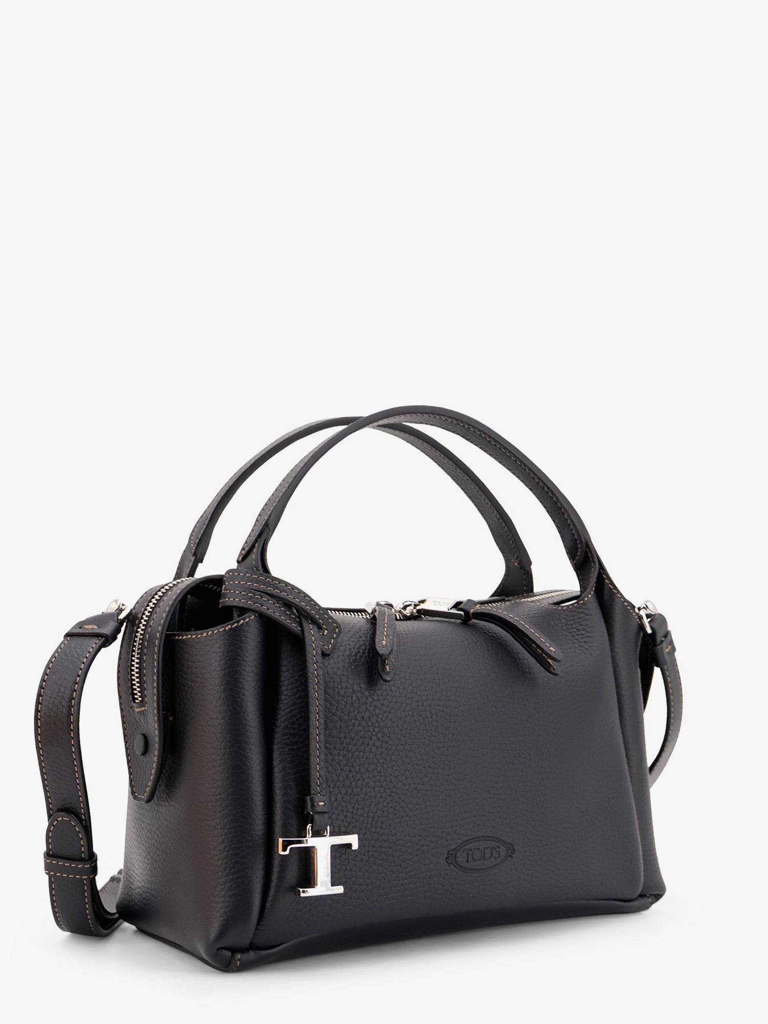 Tod's Women's Apa Leather Crossbody Bag Black